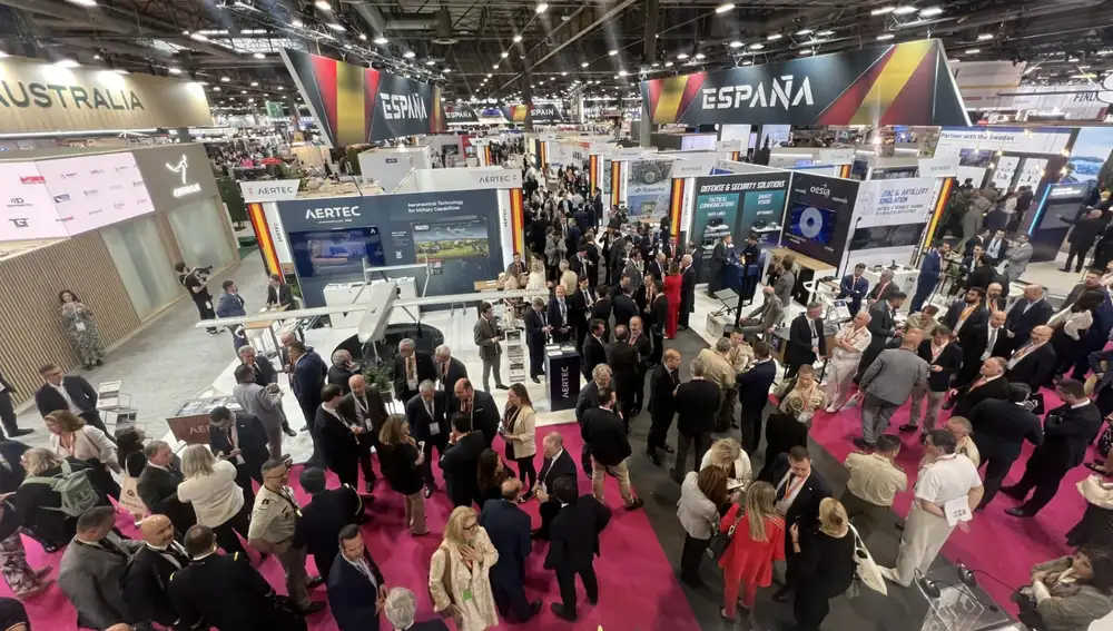 Industria de defensa española en Eurosatory