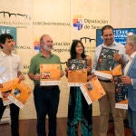 El vicepresidente de la Diputación de Segovia, José María Bravo, durante la presentación de una nueva edición del proyecto 'Enclave Multicultural'