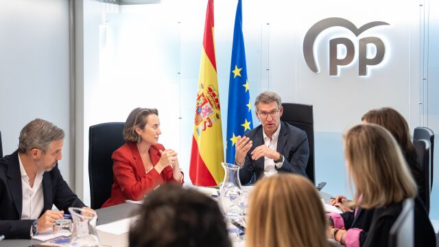 Feijóo y gabinete