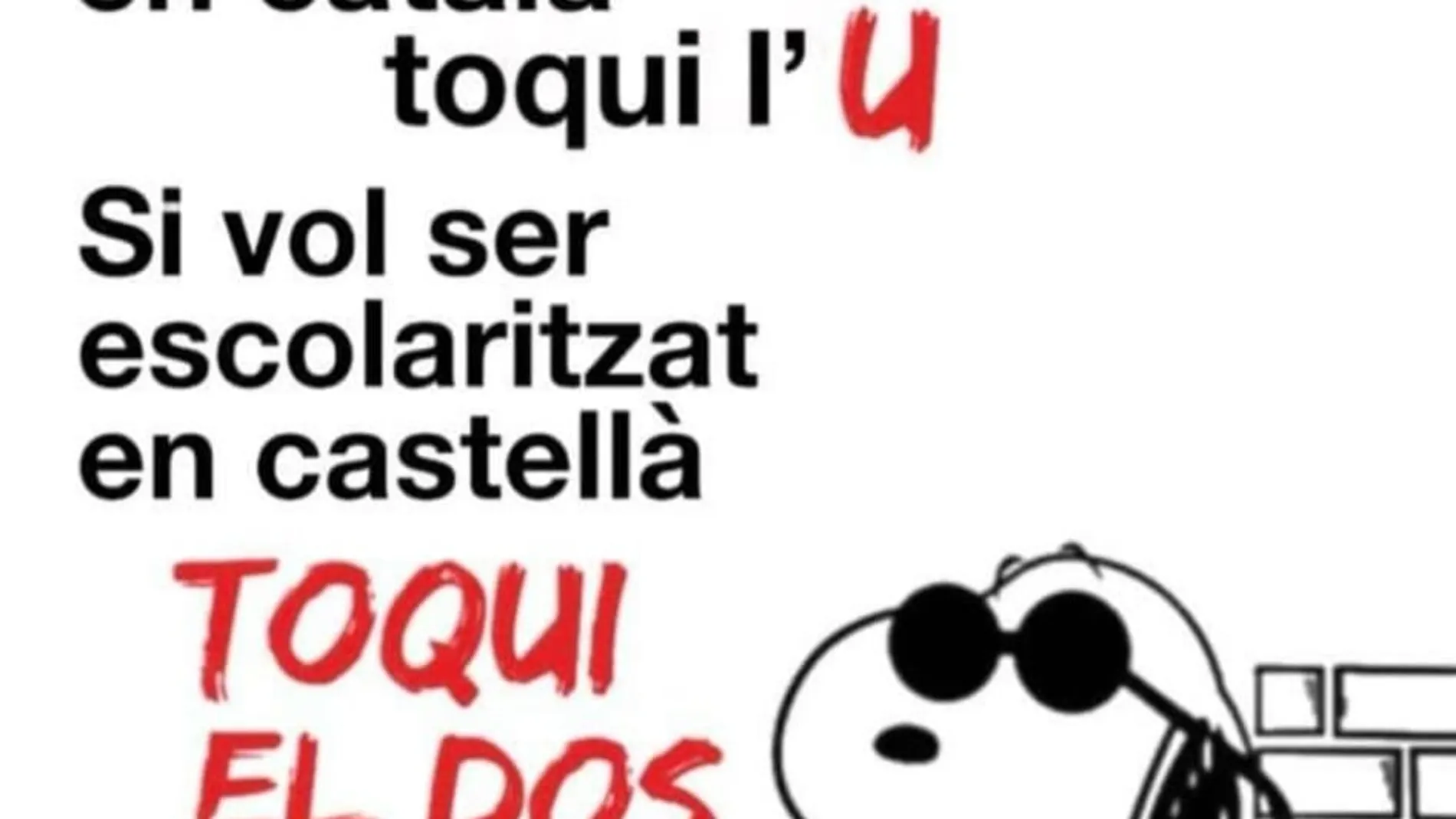 El cartel de la campaña