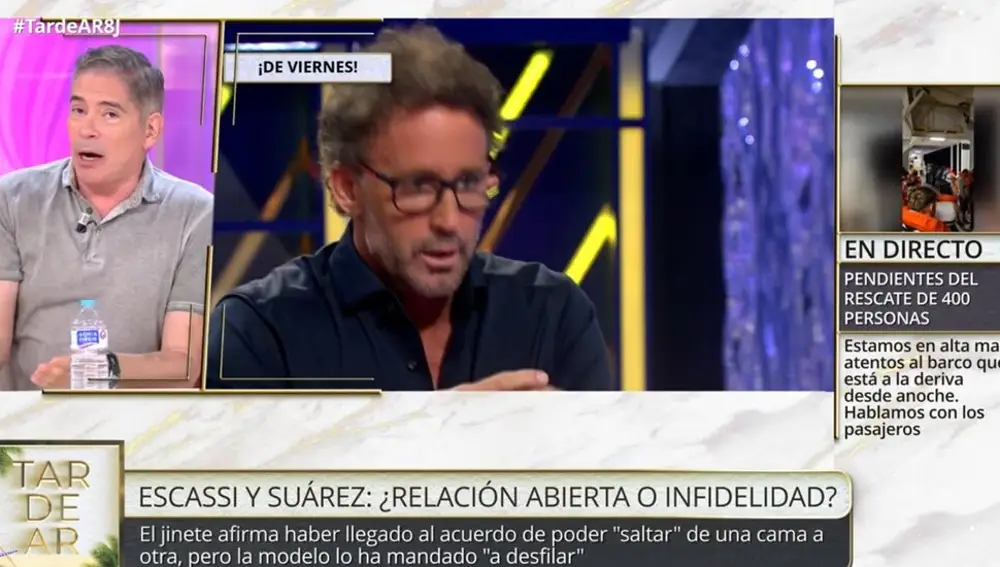Boris Izaguirre en 'TardeAR'