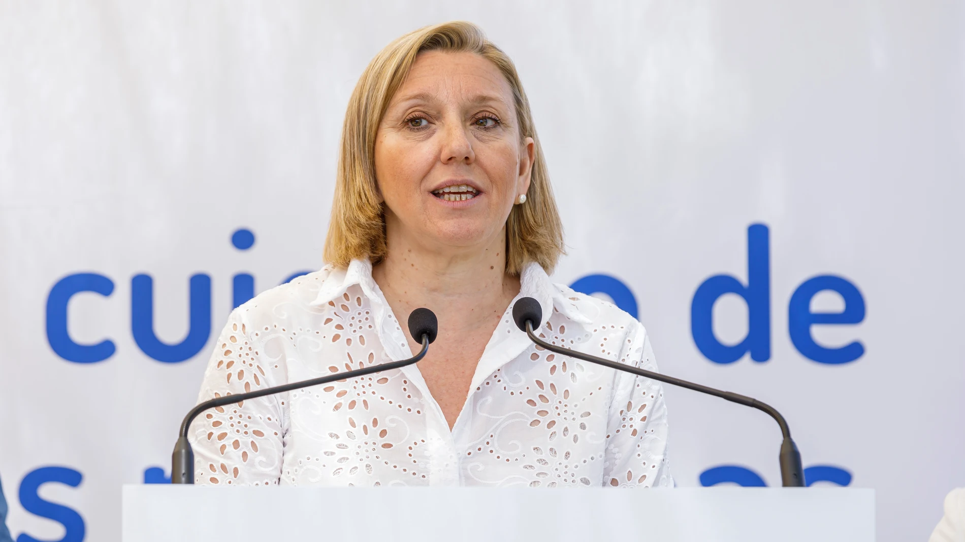 La consejera de Familia, Isabel Blanco