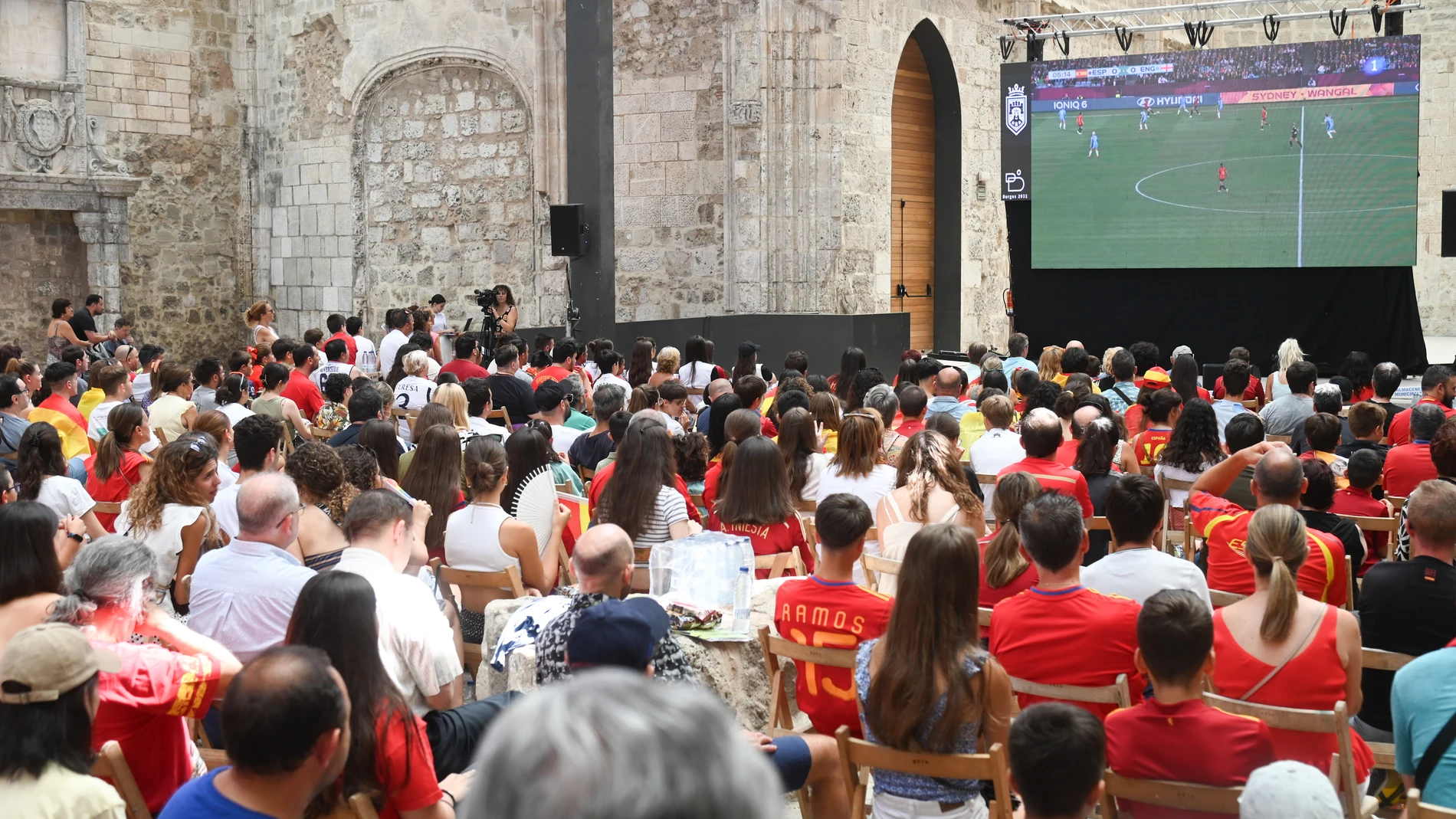 Pantalla gigante en Burgos para ver la final del Mundial Femenino