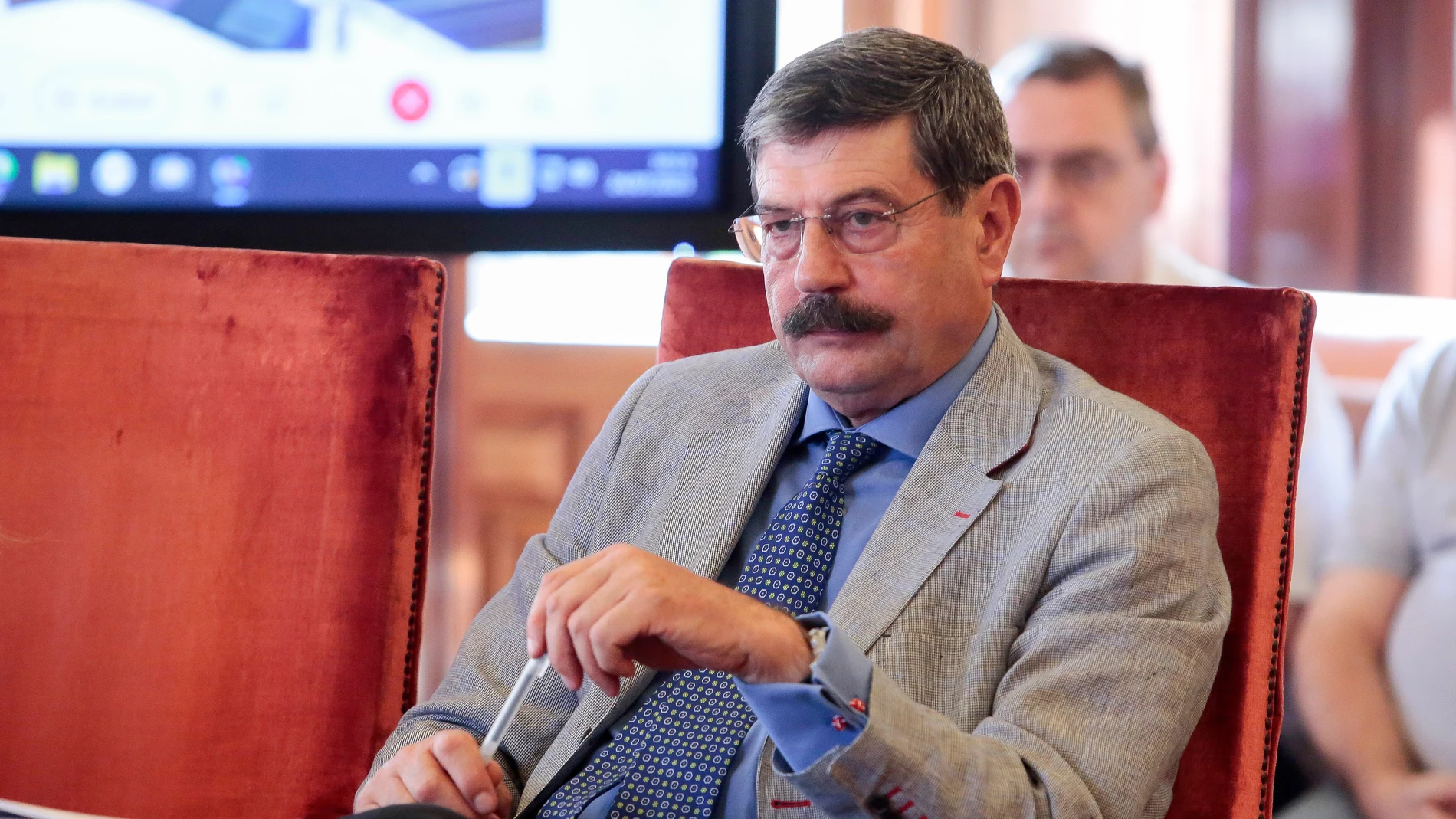 El concejal no adscrito del Ayuntamiento de León, Ildefonso del Fueyo