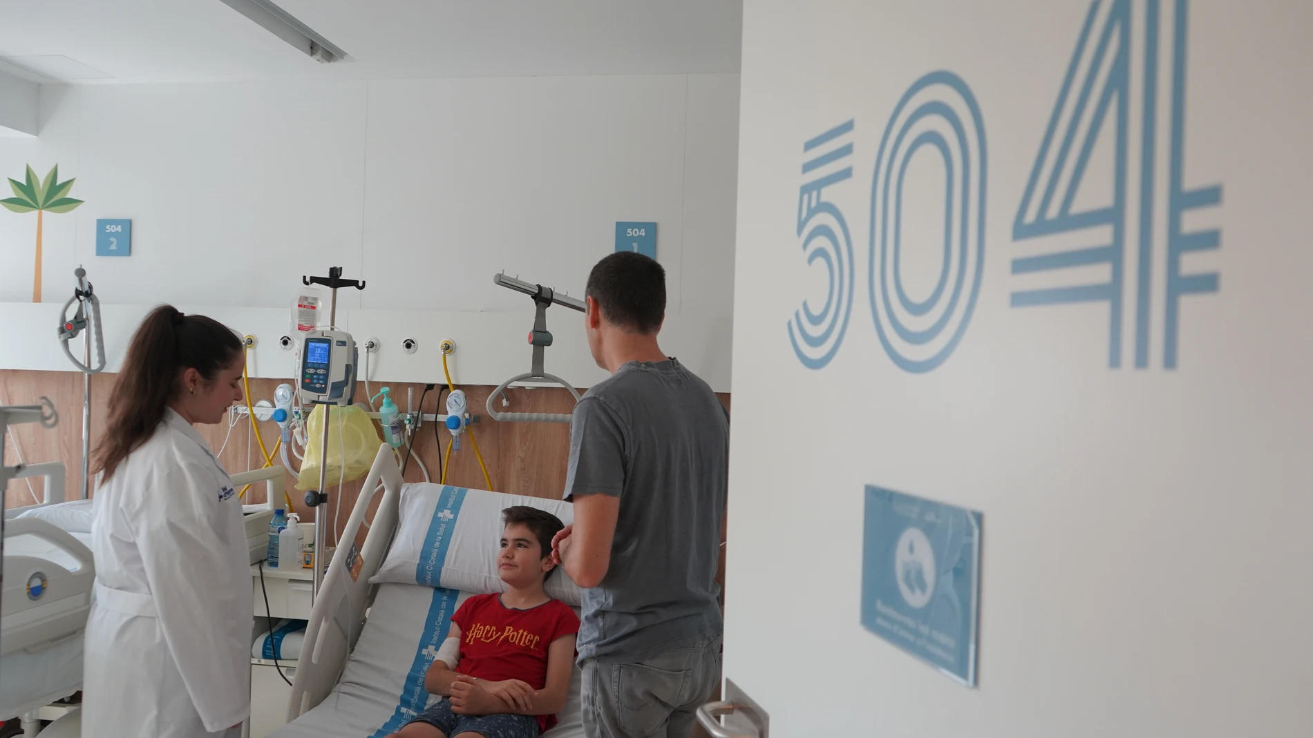 La reforma de la planta ha permitido a los pacientes y sus familiaes disfrutar de habitaciones más cómodas y confortables