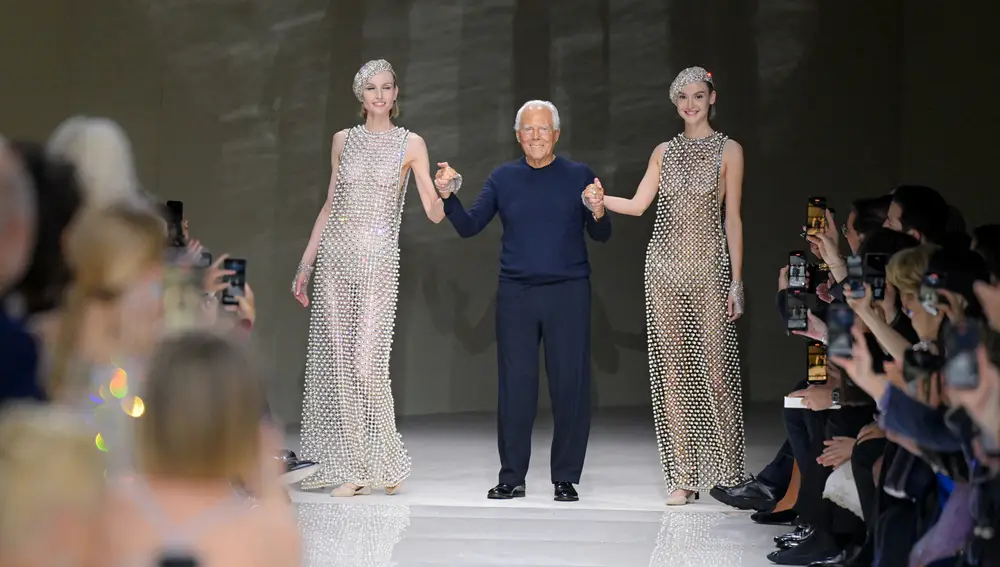 Giorgio Armani cumple 90 años.