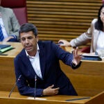 Carlos Mazón responde en Les Corts