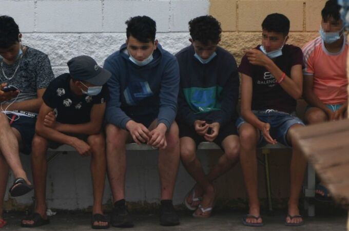 Menores inmigrantes, en las Islas Canarias