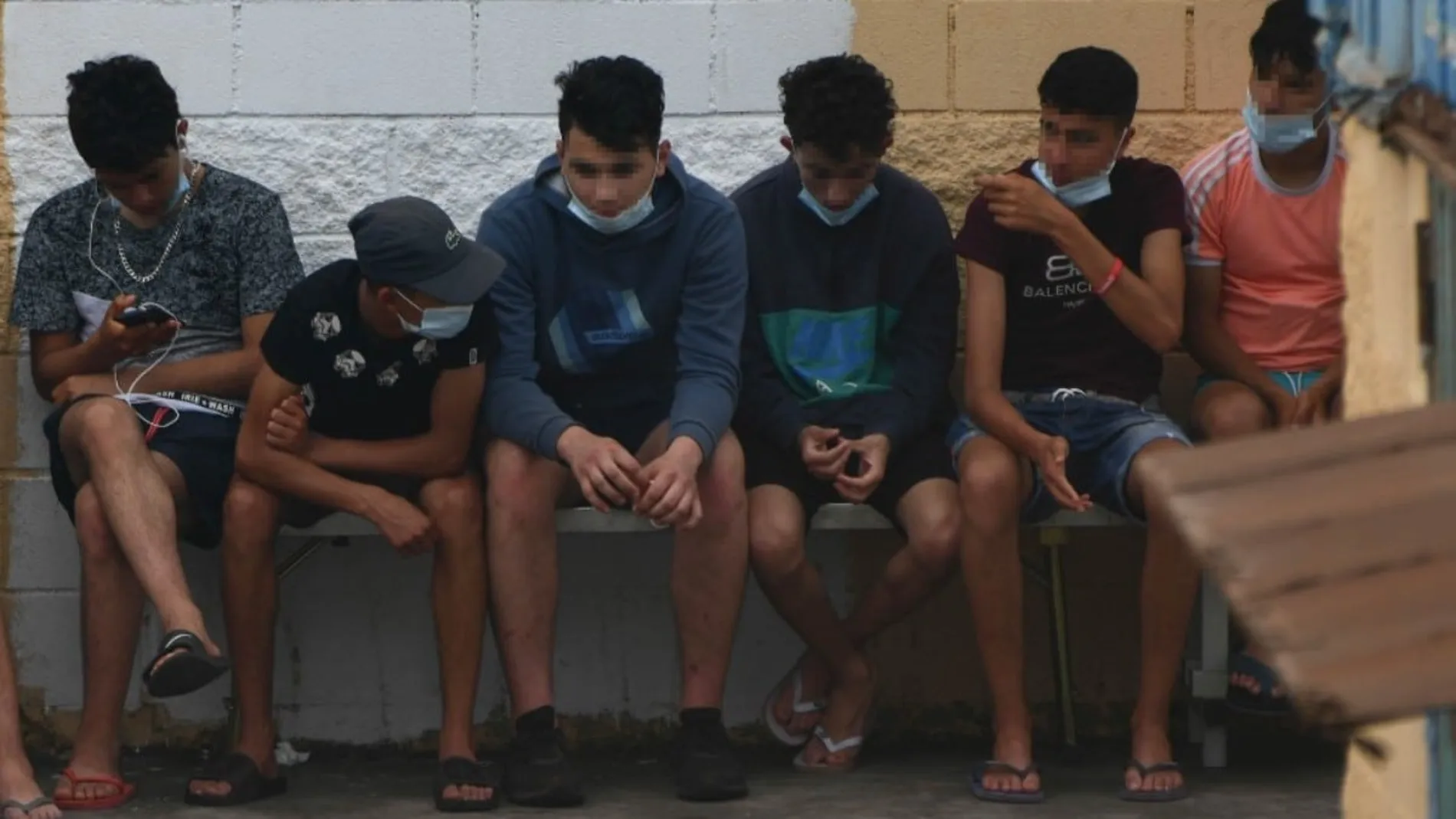 Menores inmigrantes, en las Islas Canarias