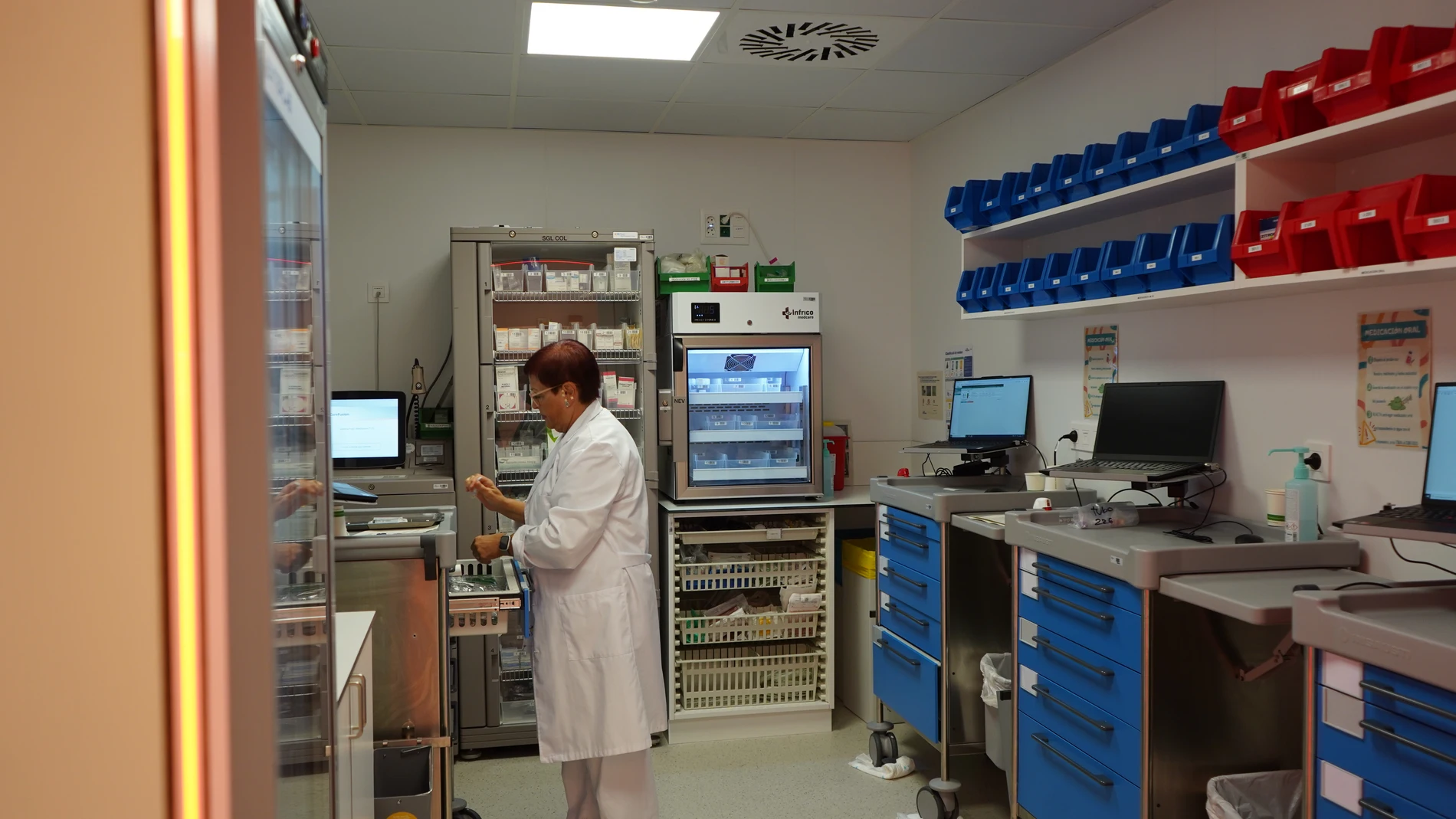 Los profesionales sanitarios cuentan ahora con más espacio y mejores condiciones para desarrollar su trabajo