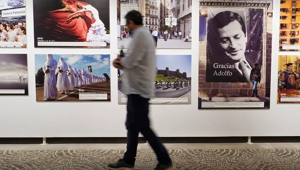 La Agencia EFE inaugura la exposición fotográfica "Un recorrido por cuatro décadas de actualidad en Castilla y León"