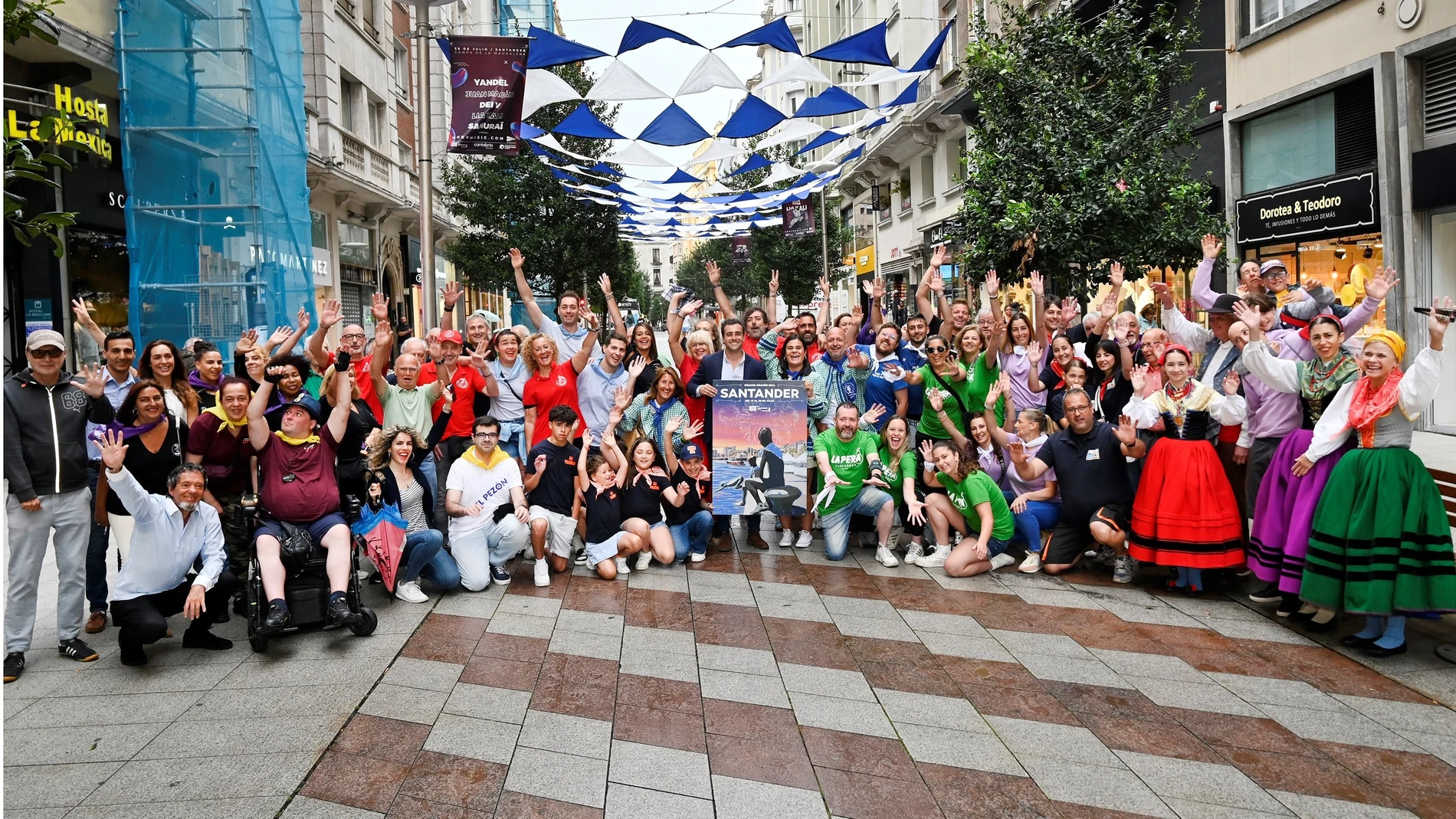 Presentación del programa y cartel de la Semana Grande AYUNTAMIENTO DE SANTANDER 12/07/2024