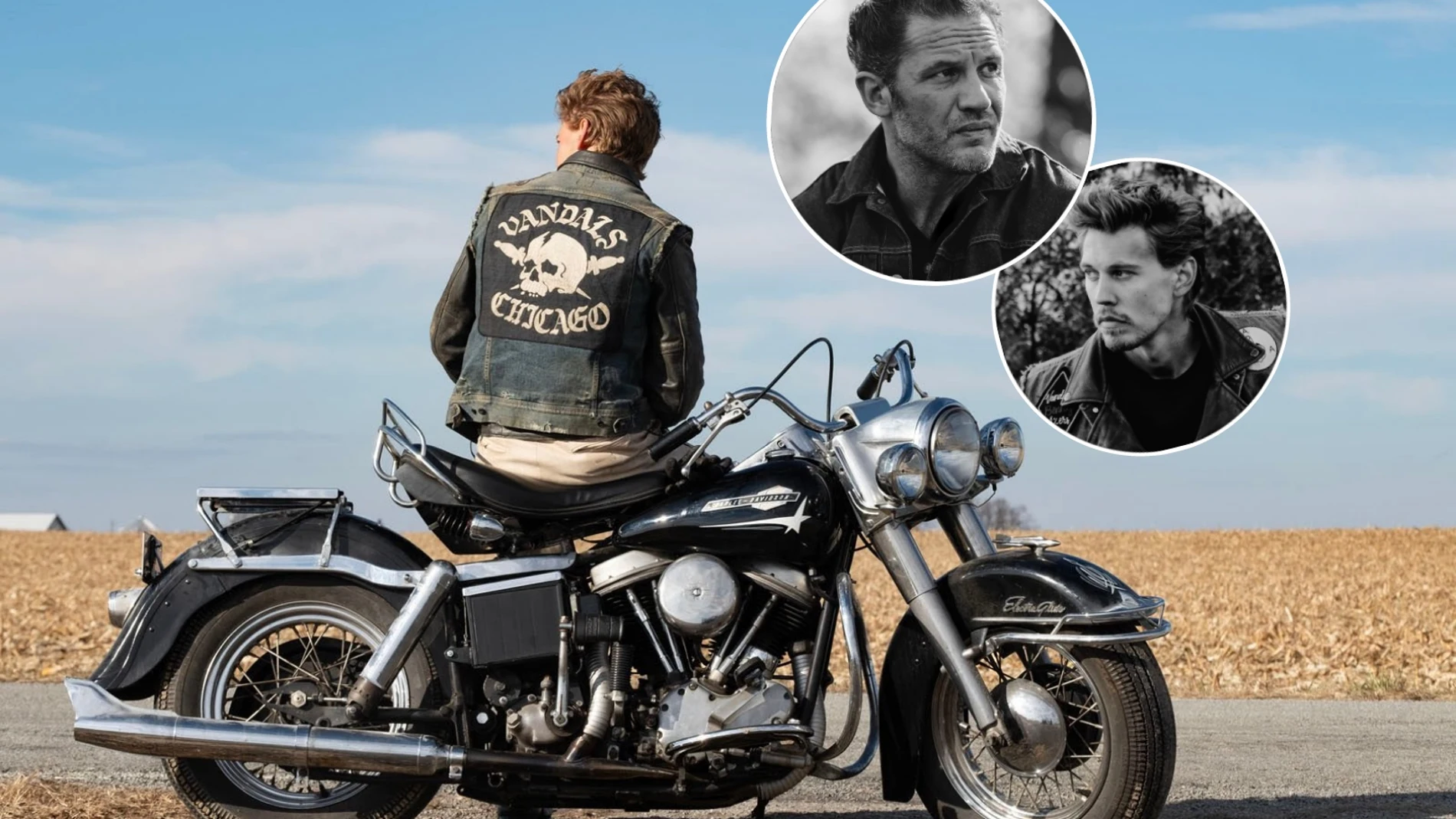 Tom Hardy y Austin Butler protagonizan "Bikeriders. La ley del asfalto"
