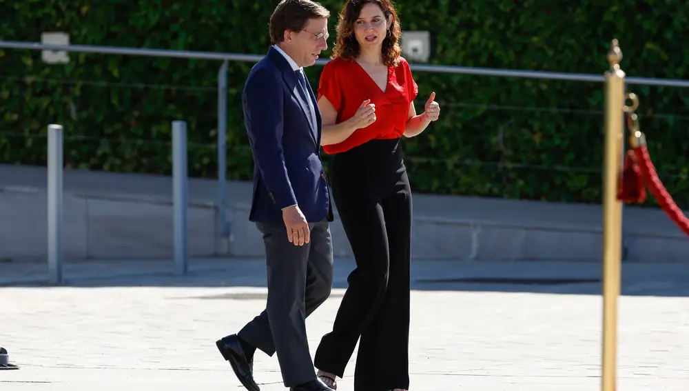 Ceremonia de despedida a la princesa Leonor que parte a Portugal en su primer viaje oficial al extranjero