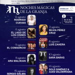 Cartel de los conciertos