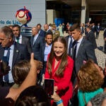 Primer viaje oficial de S.A.R La Princesa de Asturias, Leonor, a la República Portuguesa. Visita el Monasterio