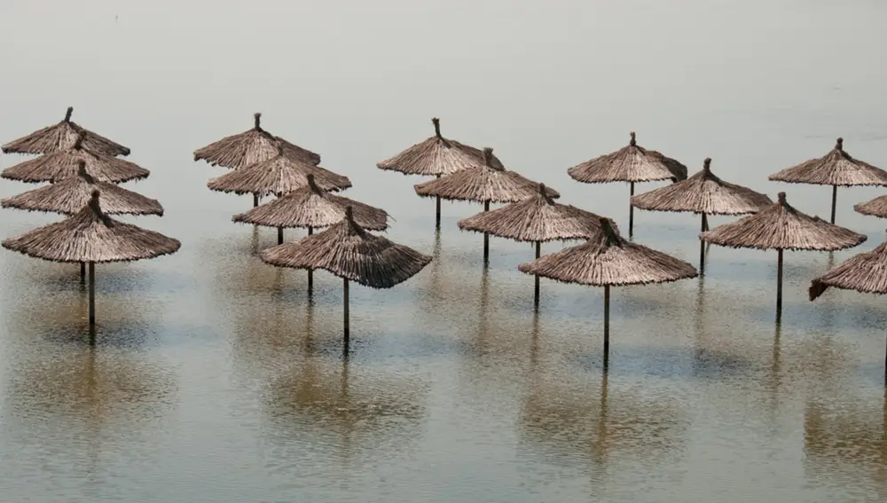 Inundación playa