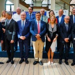 Foto de familia este viernes de la presentación en Málaga del Centro de Investigación y Terapias Avanzadas del Cáncer (CITAC) 