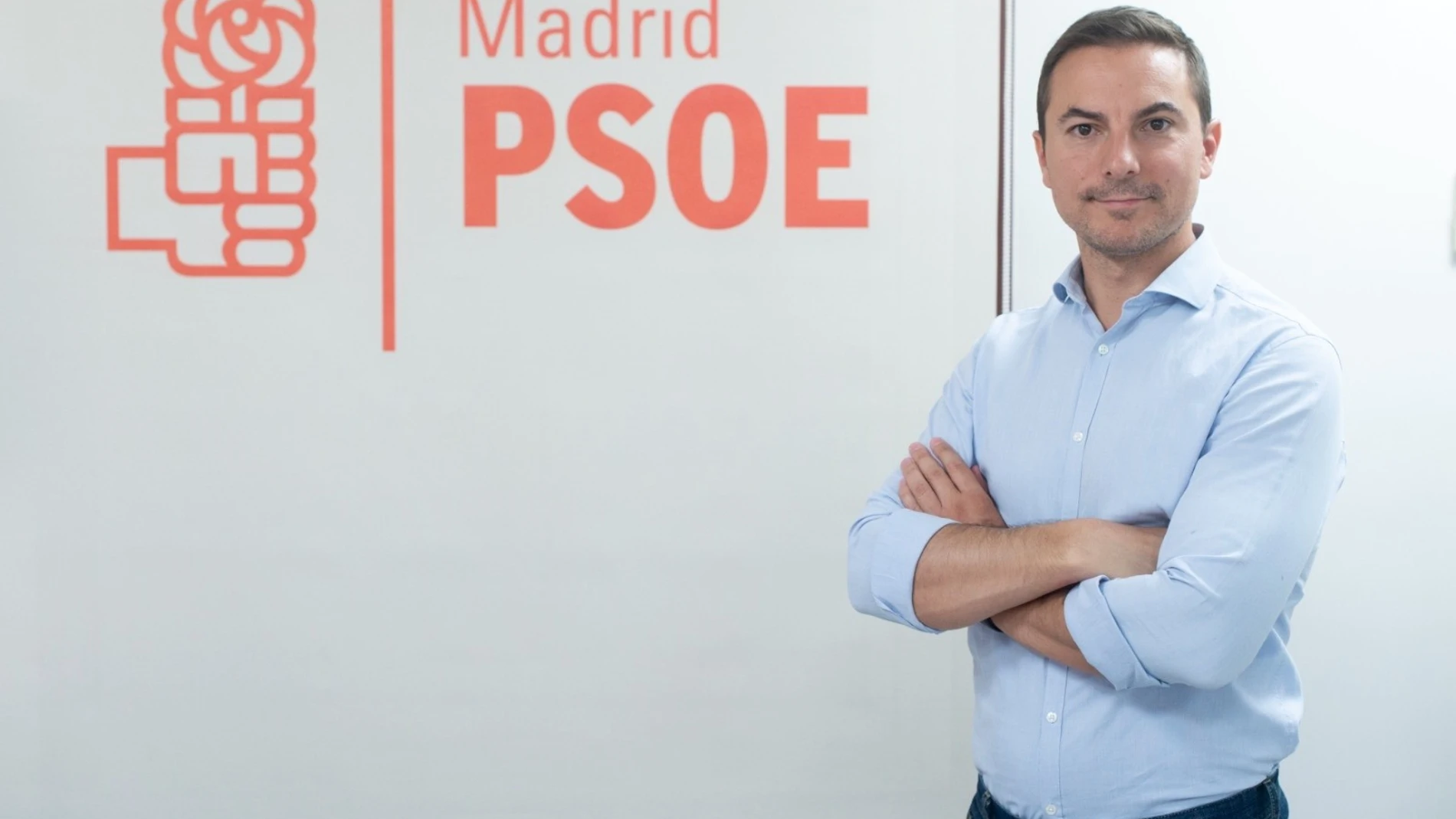 El secretario general del PSOE-M, Juan Lobato, en la sede del partido tras una entrevista con Europa Press.GUSTAVO VALIENTE - EUROPA PRESS12/07/2024
