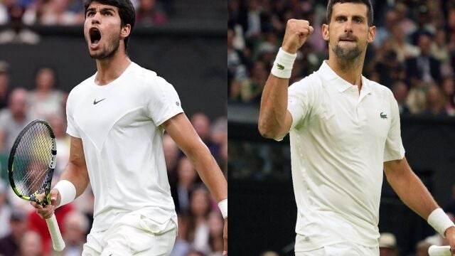 Tenis/Wimbledon.- (Previa) Alcaraz y Djokovic, otra final de Wimbledon para la historia