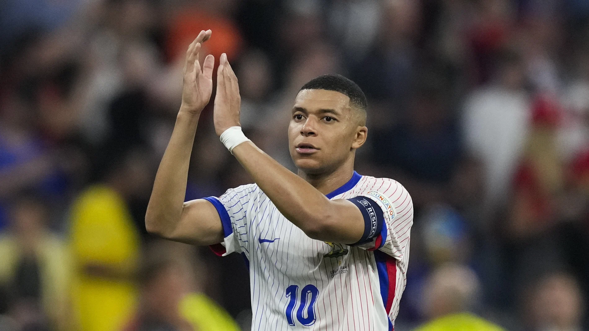 Mbappé, tras quedar fuera de la Eurocopa