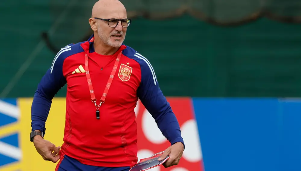 La selección española prepara la final ante Inglaterra