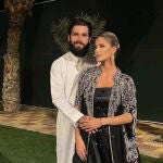 Jota Peleteiro y Ajla Etemovic en su boda