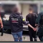 Un momento de la detención