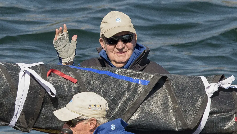 El Rey Juan Carlos en Sanxenxo