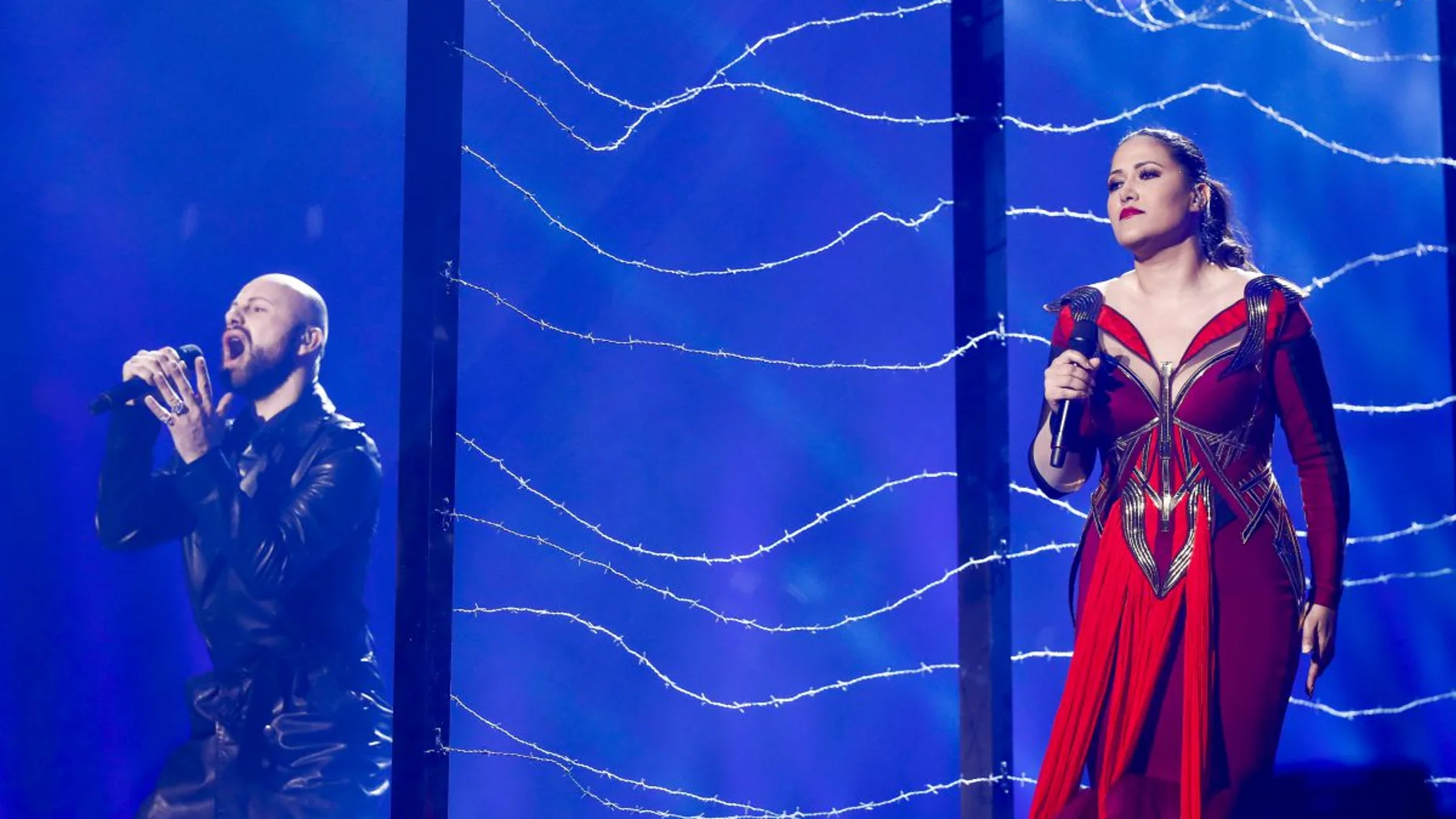 Los representantes de Bosnia y Herzagovina, Deen & Dalal ft. Ana Rucner & Jala