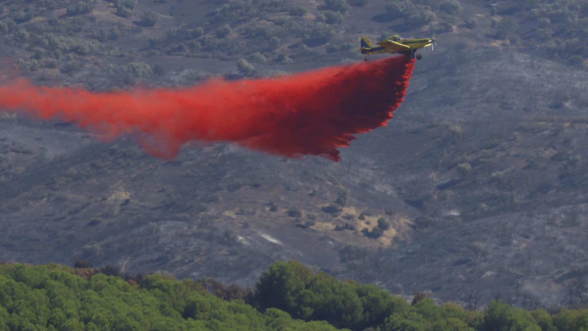 Incendio en Cerro Muriano