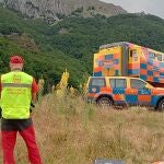 Operativo de búsqueda del hombre británico desaparecido en Crémenes (León)