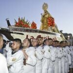 Virgen del Carmen de la Carihuela, que procesiona en Torremolinos (Málaga)