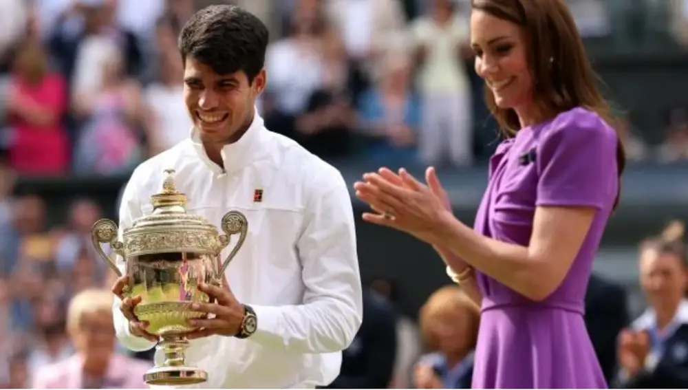 Kate Middleton y Carlos Alcaraz