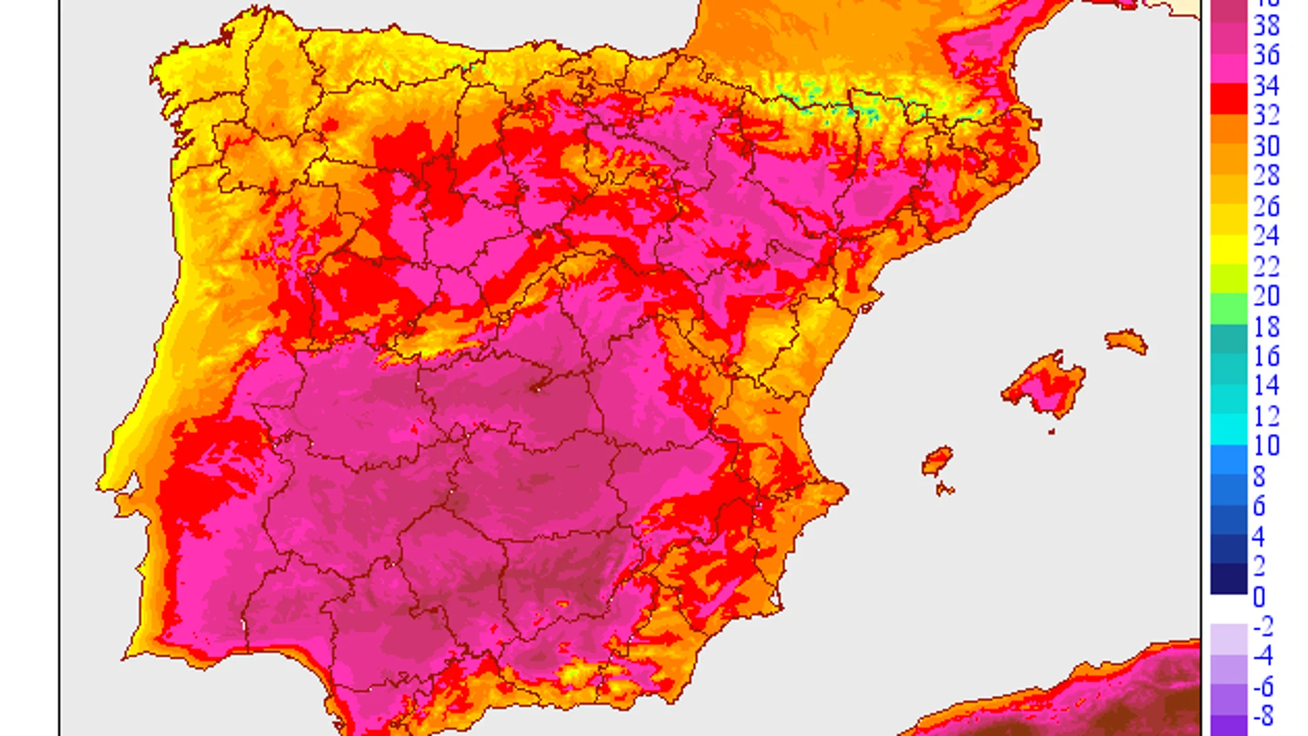 La AEMET avisa de la primera gran ola de calor del verano y alerta por temperaturas extremas en estas zonas