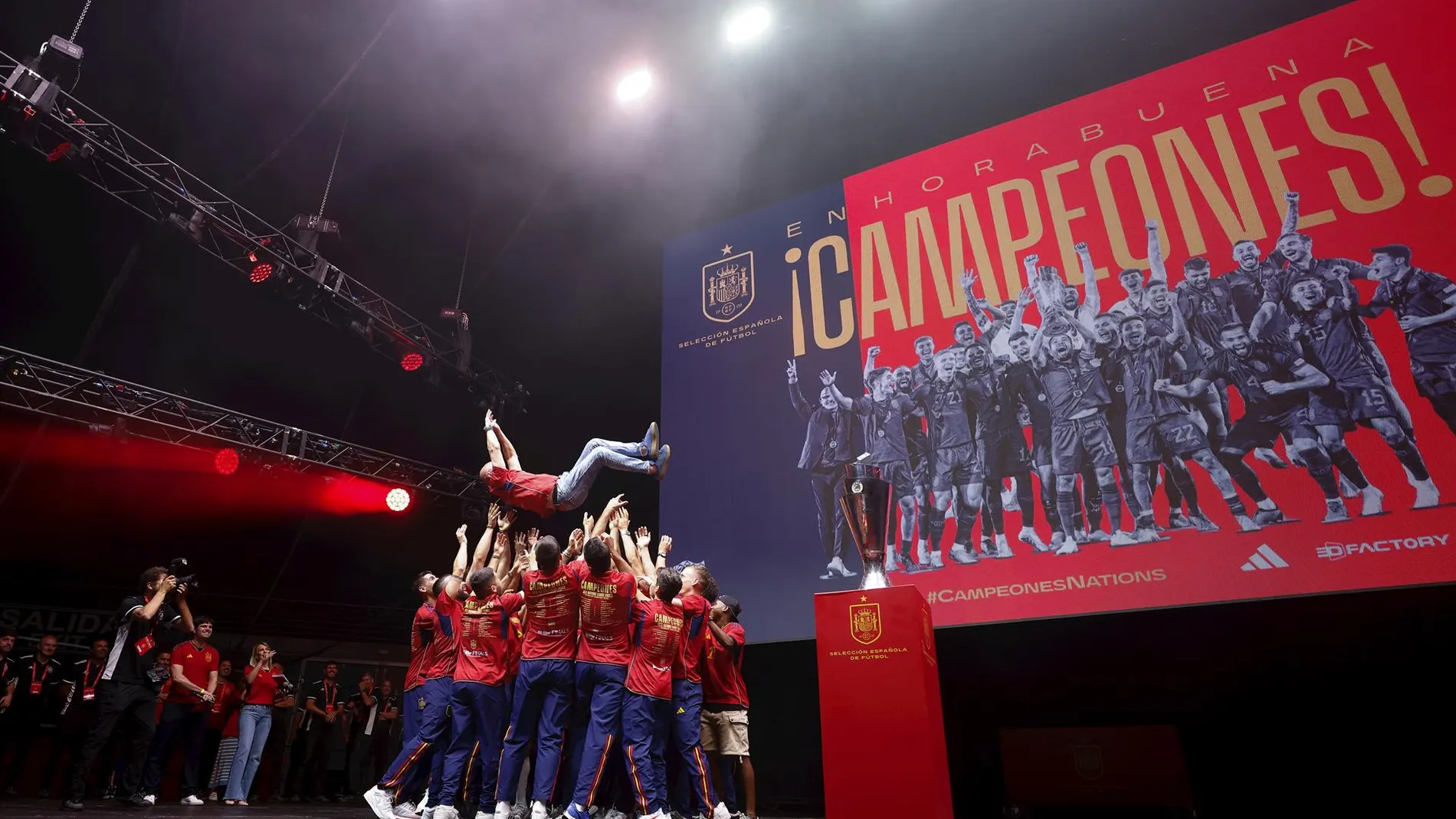 La selección española celebrará este lunes por la noche con la afición en Cibeles la EURO 2024