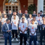 S&aacute;nchez recibe a la Selecci&oacute;n espa&ntilde;ola de F&uacute;tbol, campeona de la Eurocopa 2024