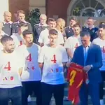 No fue solo Carvajal: el demoledor vídeo de Morata con el Rey y con Sánchez que todos comentan