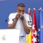 Presentación de Kylian Mbappé como nuevo jugador del Real Madrid. © Jesús G. Feria.