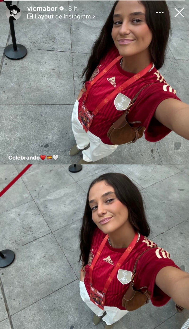 Victoria Federica en Cibeles.