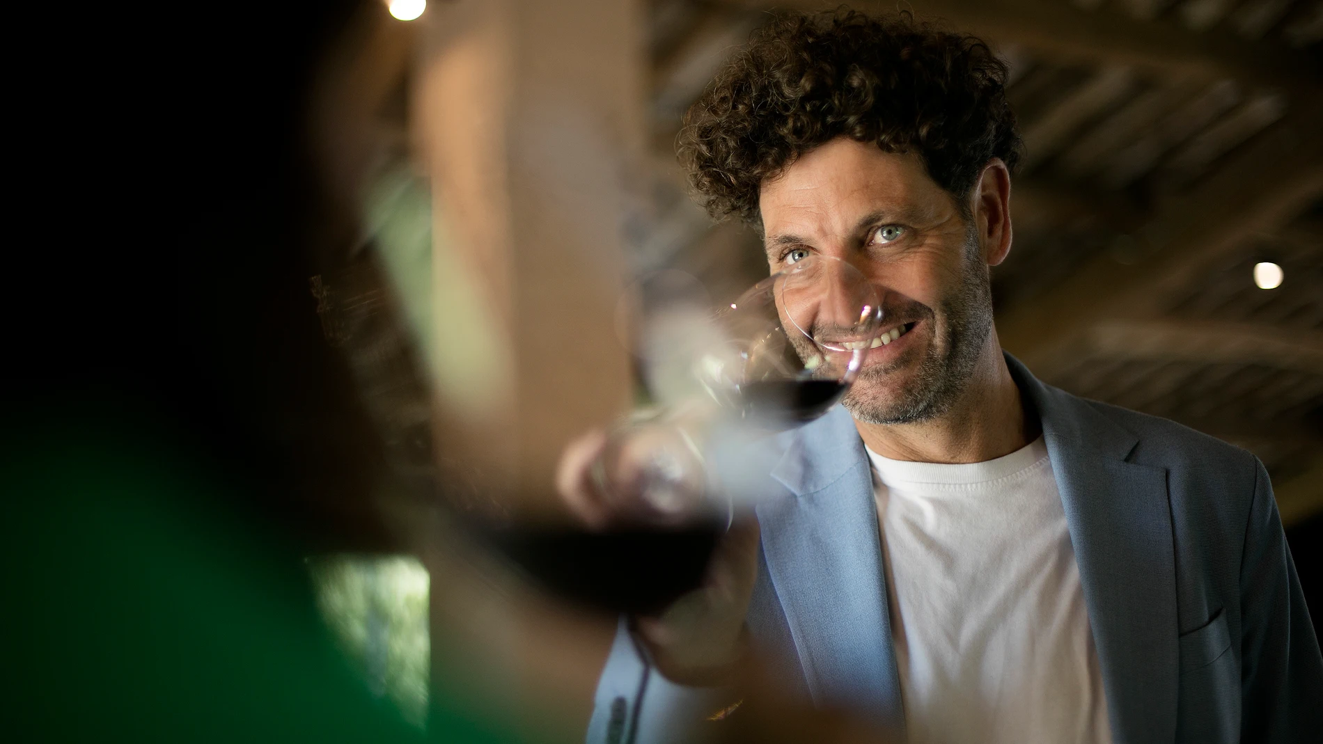 David Seijas inició hace unos años el proyecto Gallina de Piel y tiene previsto sacar al mercado un vino sin alcohol