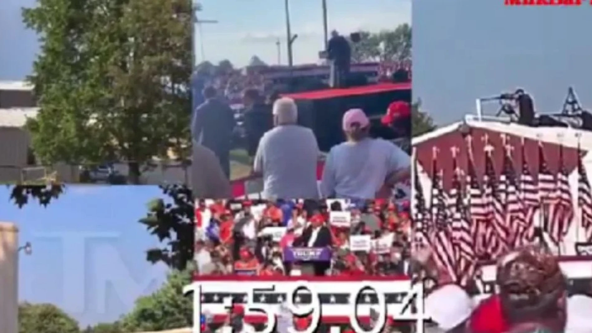 El video muestra que el Servicio Secreto tardó casi 2 minutos en actuar contra el tirador de Trump