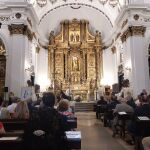 La procesión acabó con una misa