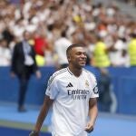 Presentación de Kylian Mbappé en el Santiago Bernabeu 
