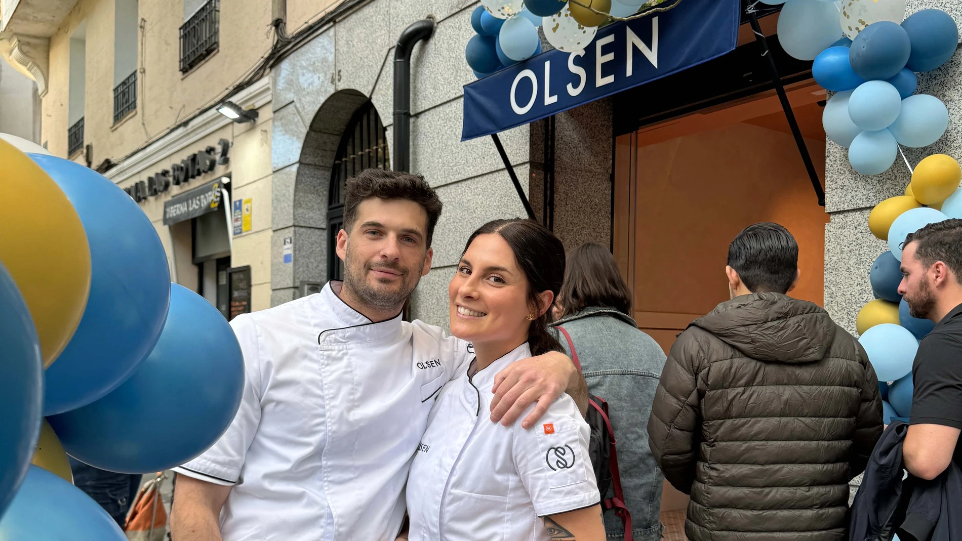 Ayelén Ávalos y Brian Fuks, los fundadores de Olsen