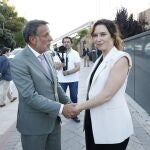 José Creuheras e Isabel Díaz Ayuso durante La Razón de Alberto Núñez Feijóo 