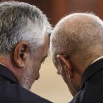 Griñán y Chaves en el juicio del "caso ERE"