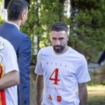 Dani Carvajal y Pedro Sánchez