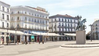 Los toldos de la Puerta del Sol se instalarán de mayo a octubre