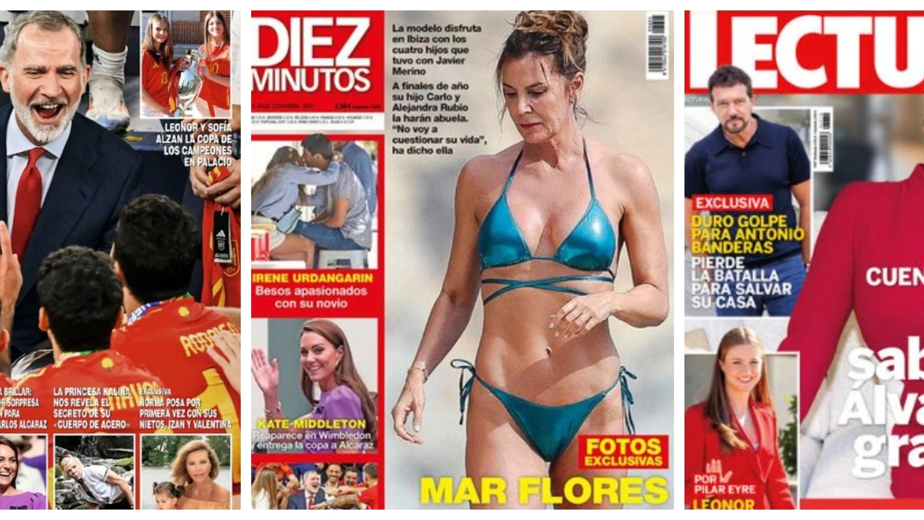 Portadas de las revistas del corazón del 17 de julio de 2024